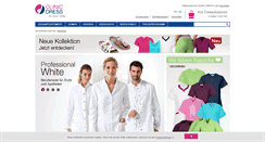 Desktop Screenshot of clinicdress.ch